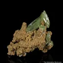 Ludlamite on Siderite - image 2