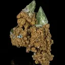 Ludlamite on Siderite - image 6