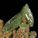 Ludlamite on Siderite - image 1