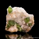 Ludlamite with Quartz and Siderite - image 1