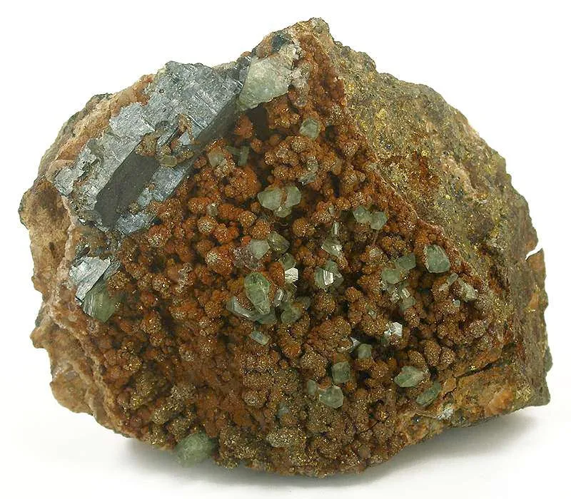 Ludlamite With Vivianite - image 1