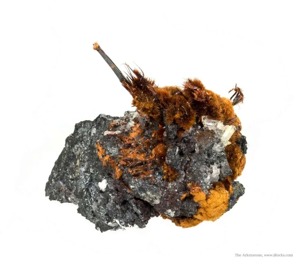 Ludlockite on Germanite - image 4