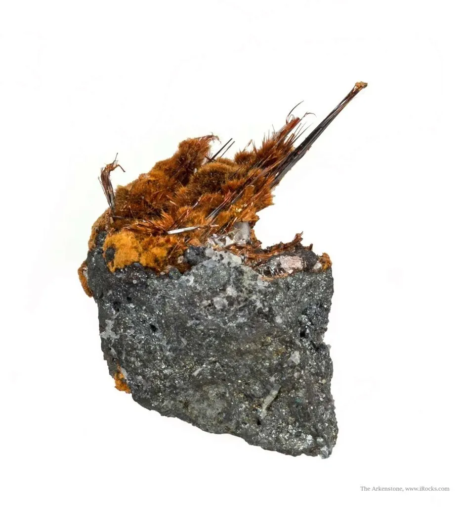 Ludlockite on Germanite - image 2