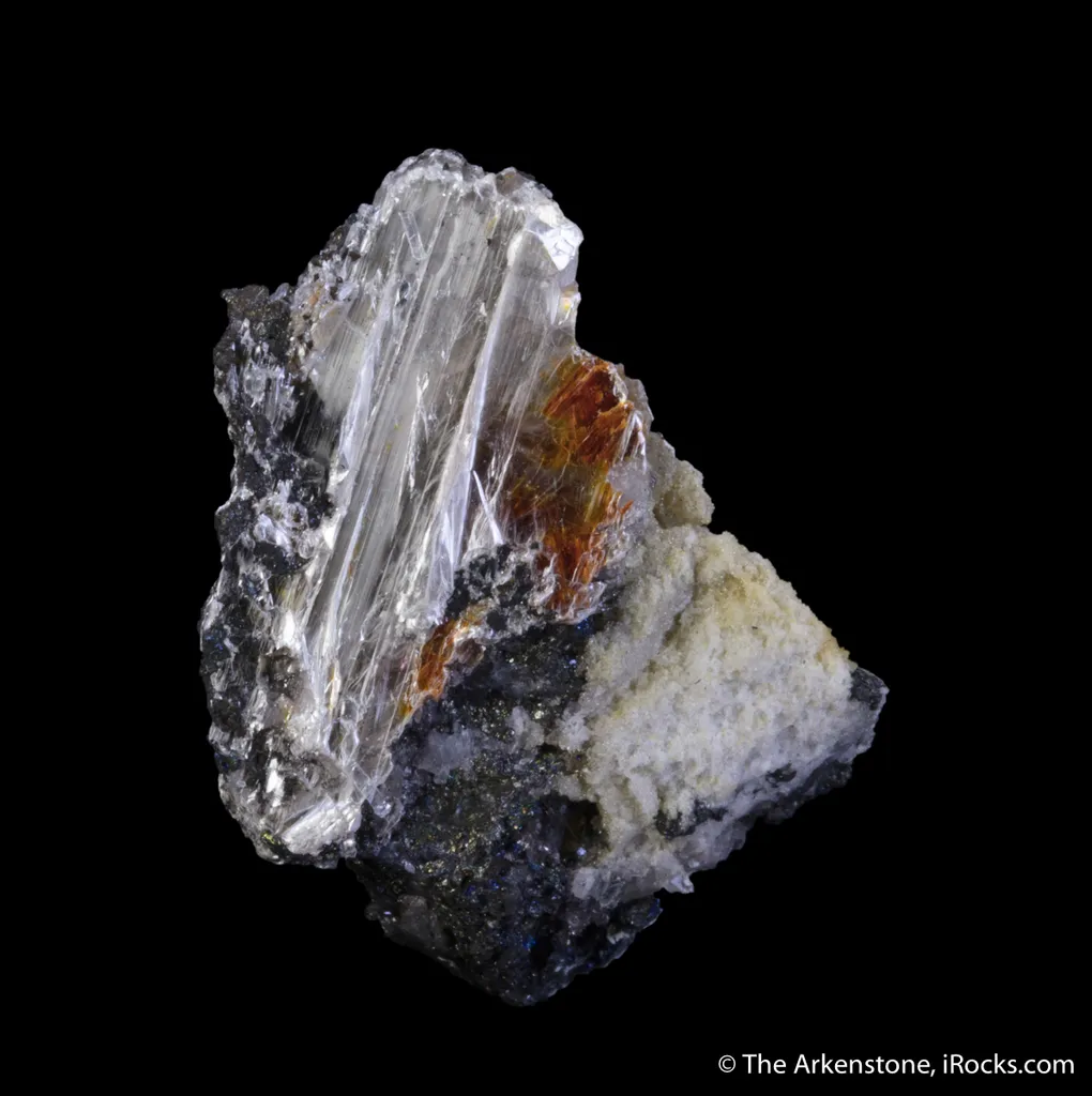 Ludlockite (TL) in Leitite (TL) image
