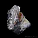 Ludlockite (TL) in Leitite (TL) - image 1