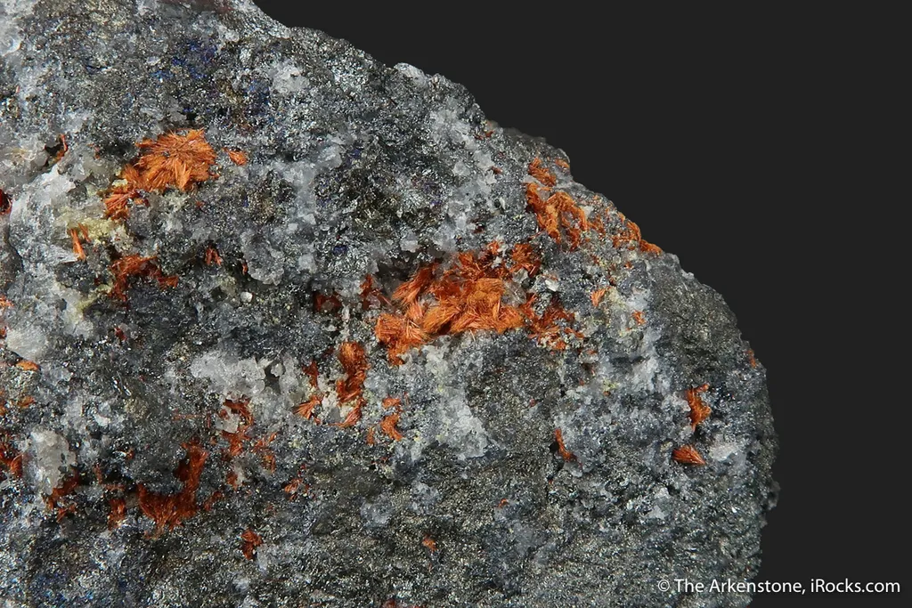Ludlockite (Type Locality) in Germanite ore - image 4