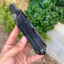 Lustrous 14 Cm long SChorl Black Tourmaline Crystal from Pakistan - image 4