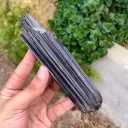 Lustrous 14 Cm long SChorl Black Tourmaline Crystal from Pakistan - image 3