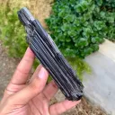Lustrous 14 Cm long SChorl Black Tourmaline Crystal from Pakistan - image 7