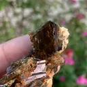 Lustrous Fire Epidote Specimen from Pakistan - image 7