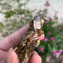 Lustrous Fire Epidote Specimen from Pakistan - image 9
