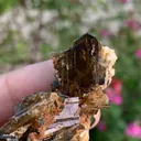 Lustrous Fire Epidote Specimen from Pakistan - image 10