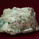 Macquartite (type locality) with Dioptase, and Wulfenite - image 4