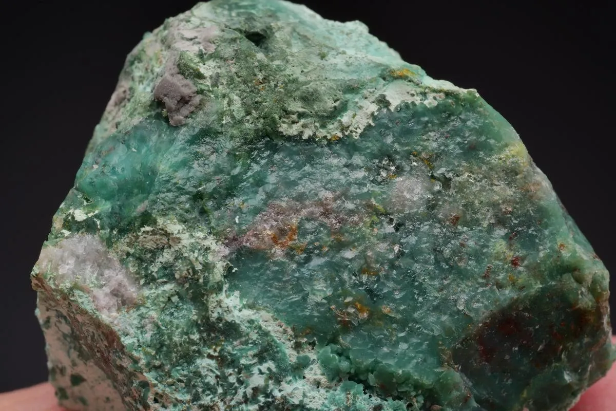 MACQUARTITE with Cerussite on Quartz - image 1