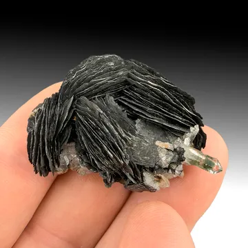 Magnetite after Hematite with Quartz