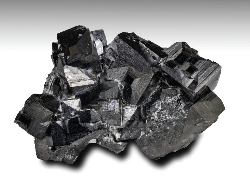 Magnetite from Empire State No. 4 Mine, Balmat, New York, USA image