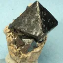 Magnetite on Microcline - image 1