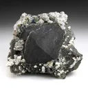 Magnetite with Calcite, Quartz, Fluorite - image 1