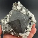 Magnetite with Calcite, Quartz, Fluorite - image 2