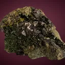 Magnetite with Diopside - image 1