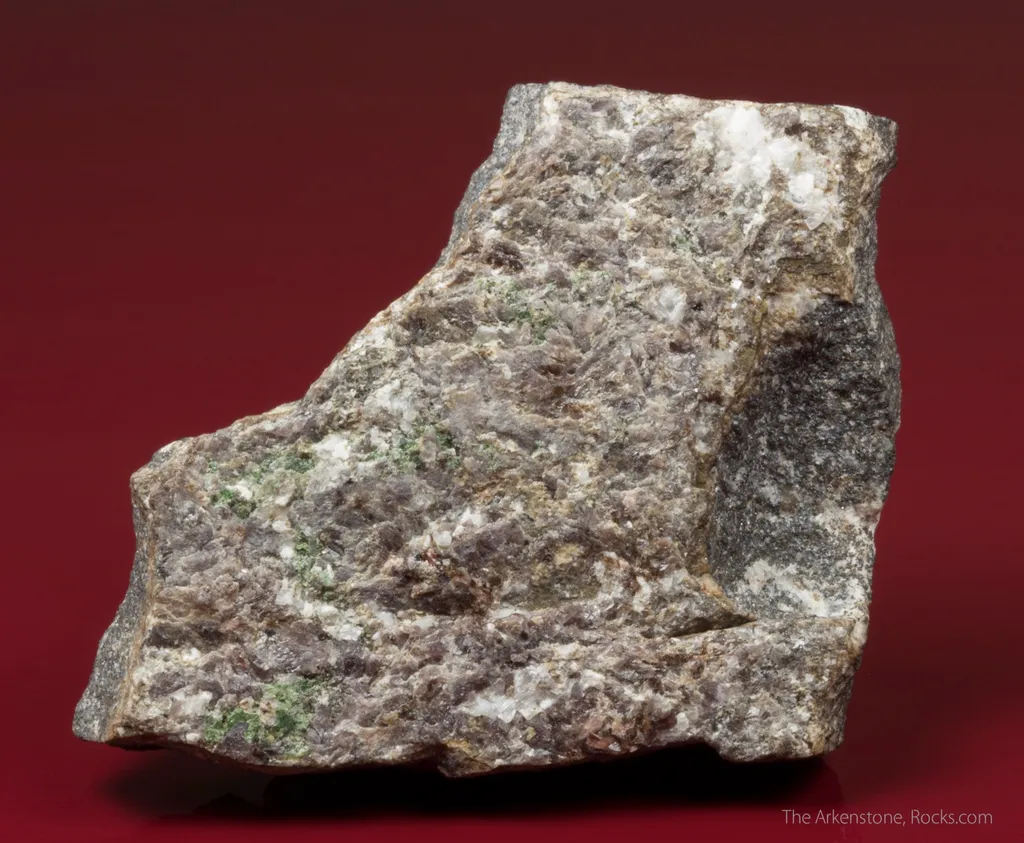 Magnussonite with Allactite on Hausmannite-Dolomite ore - image 2