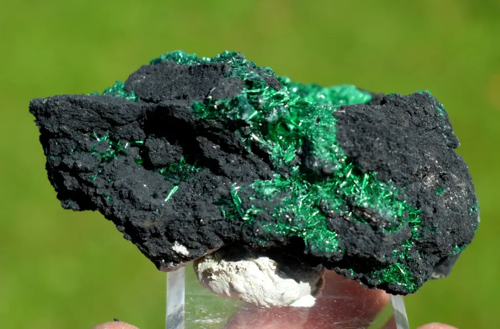 Malachite 100 grams - Luiswishi Mine, Kawama, Kipushi Territory, Haut-Katanga, DR Congo - image 5
