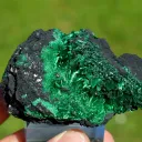 Malachite 100 grams - Luiswishi Mine, Kawama, Kipushi Territory, Haut-Katanga, DR Congo - image 1