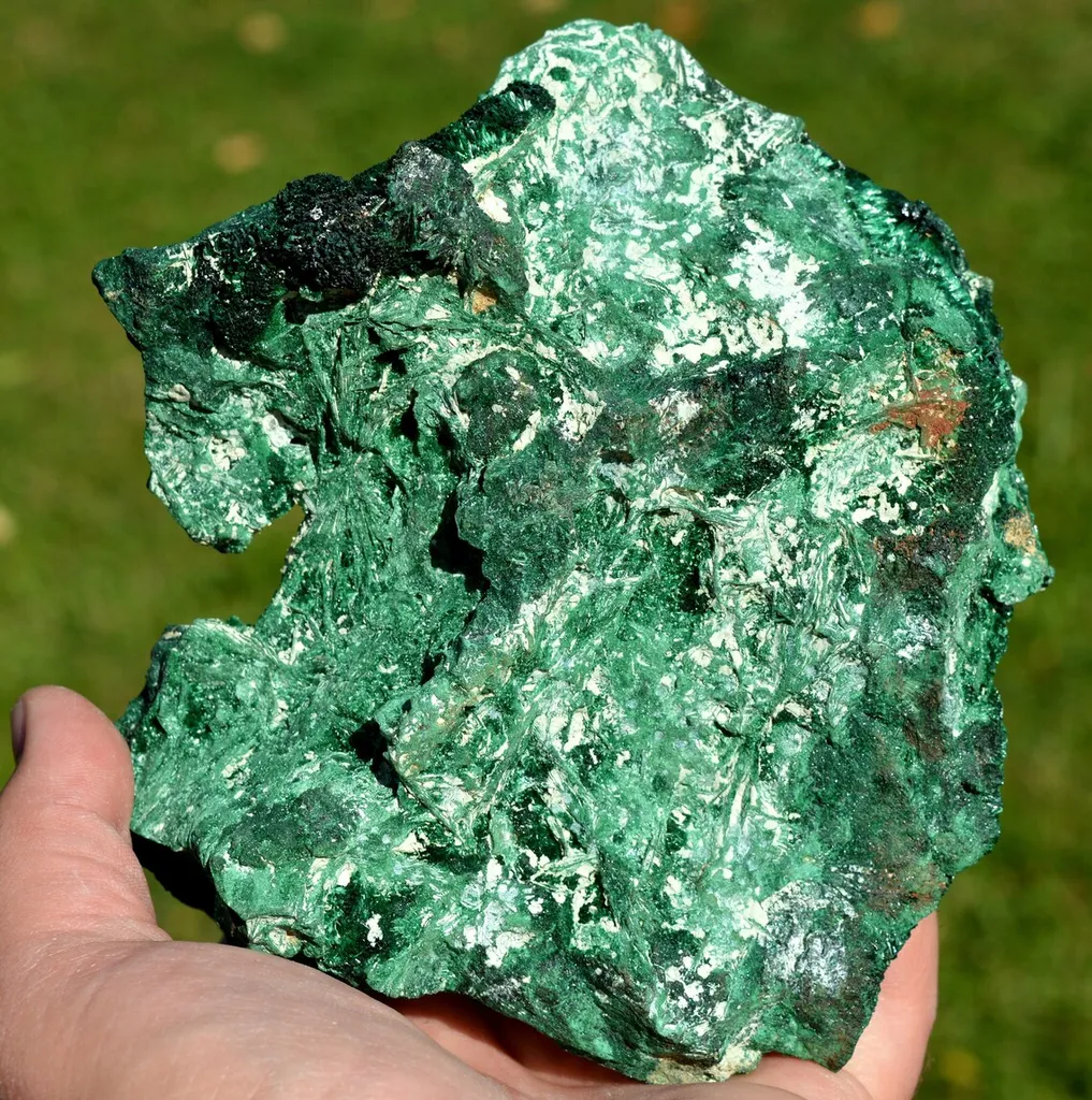 Malachite 2230 grams - L'Etoile du Congo Mine, Lubumbashi, Haut-Katanga, DR Congo - image 9
