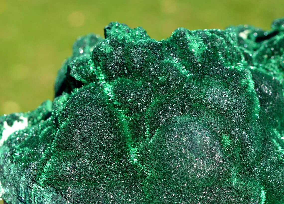 Malachite 2230 grams - L'Etoile du Congo Mine, Lubumbashi, Haut-Katanga, DR Congo - image 2