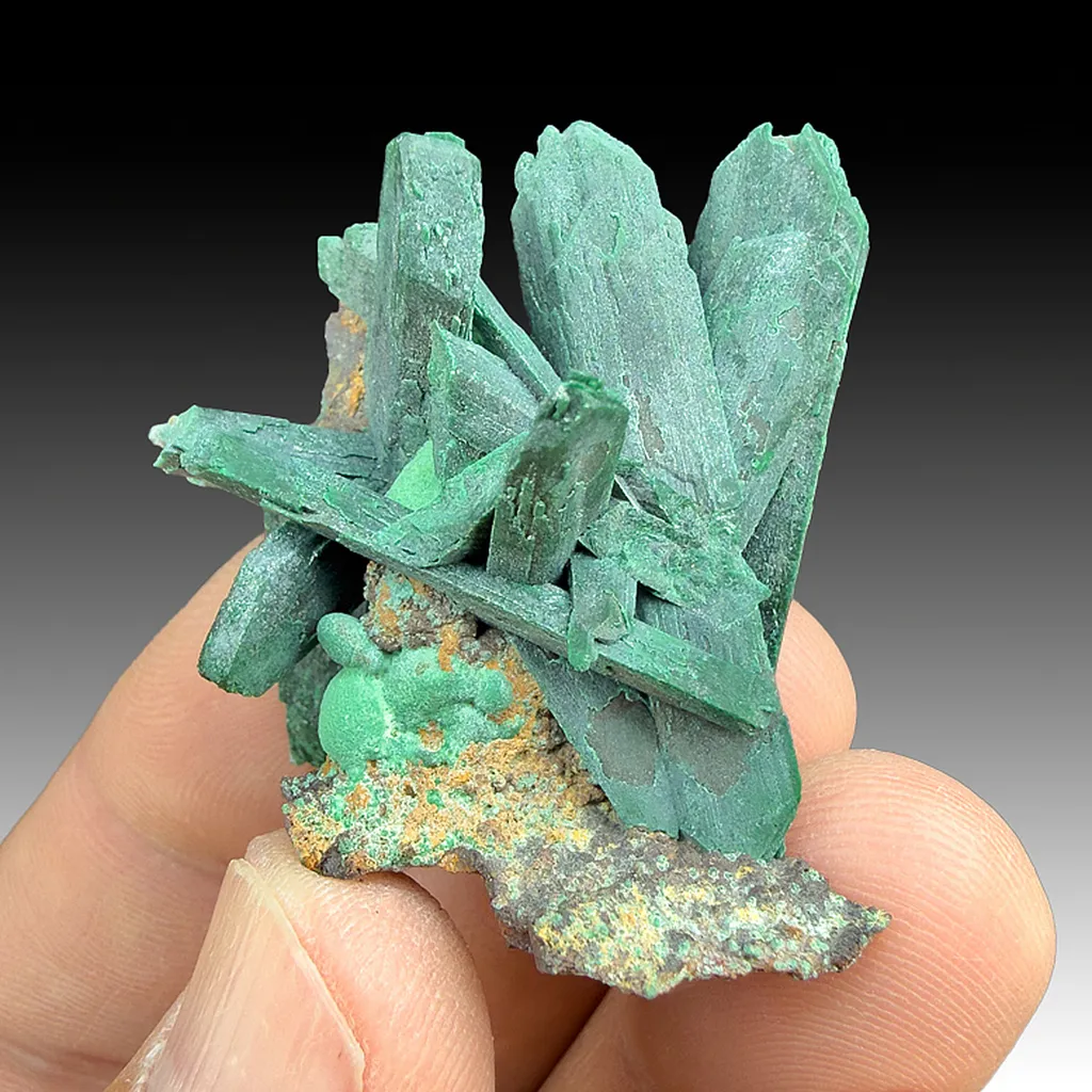 Malachite after Azurite image