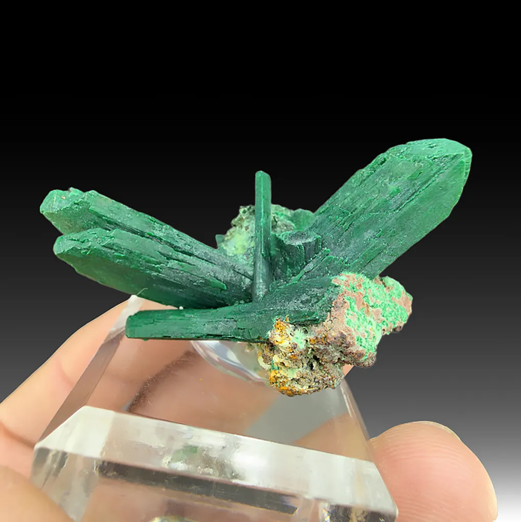 Malachite after Azurite image