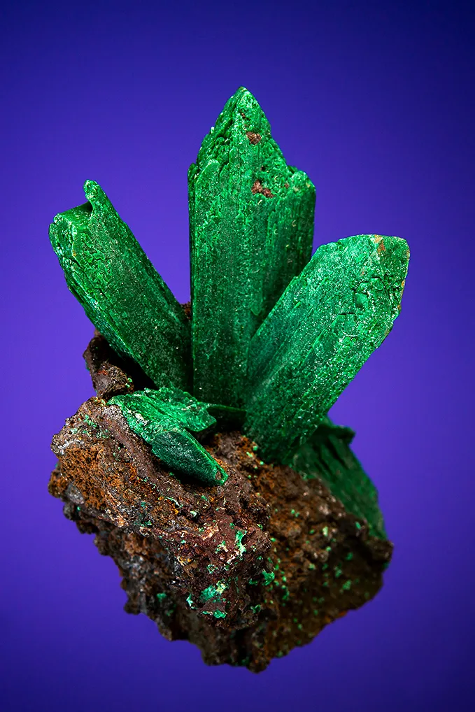 Malachite after Azurite image