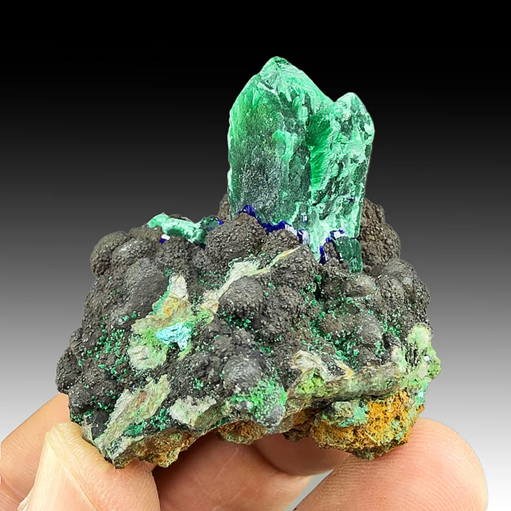 Malachite after Azurite image