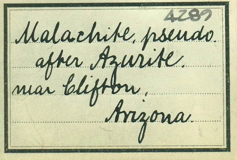 Malachite after Azurite - image 8