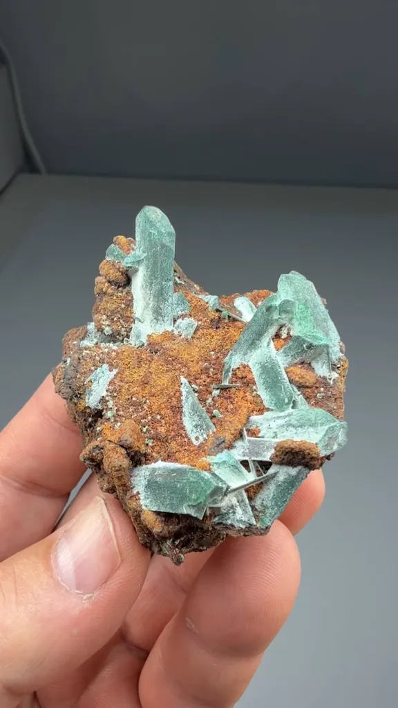 Malachite after Azurite image