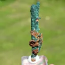 Malachite after Azurite 59 grams - Touissit, Jerada Province, Oriental Region, Morocco - image 4