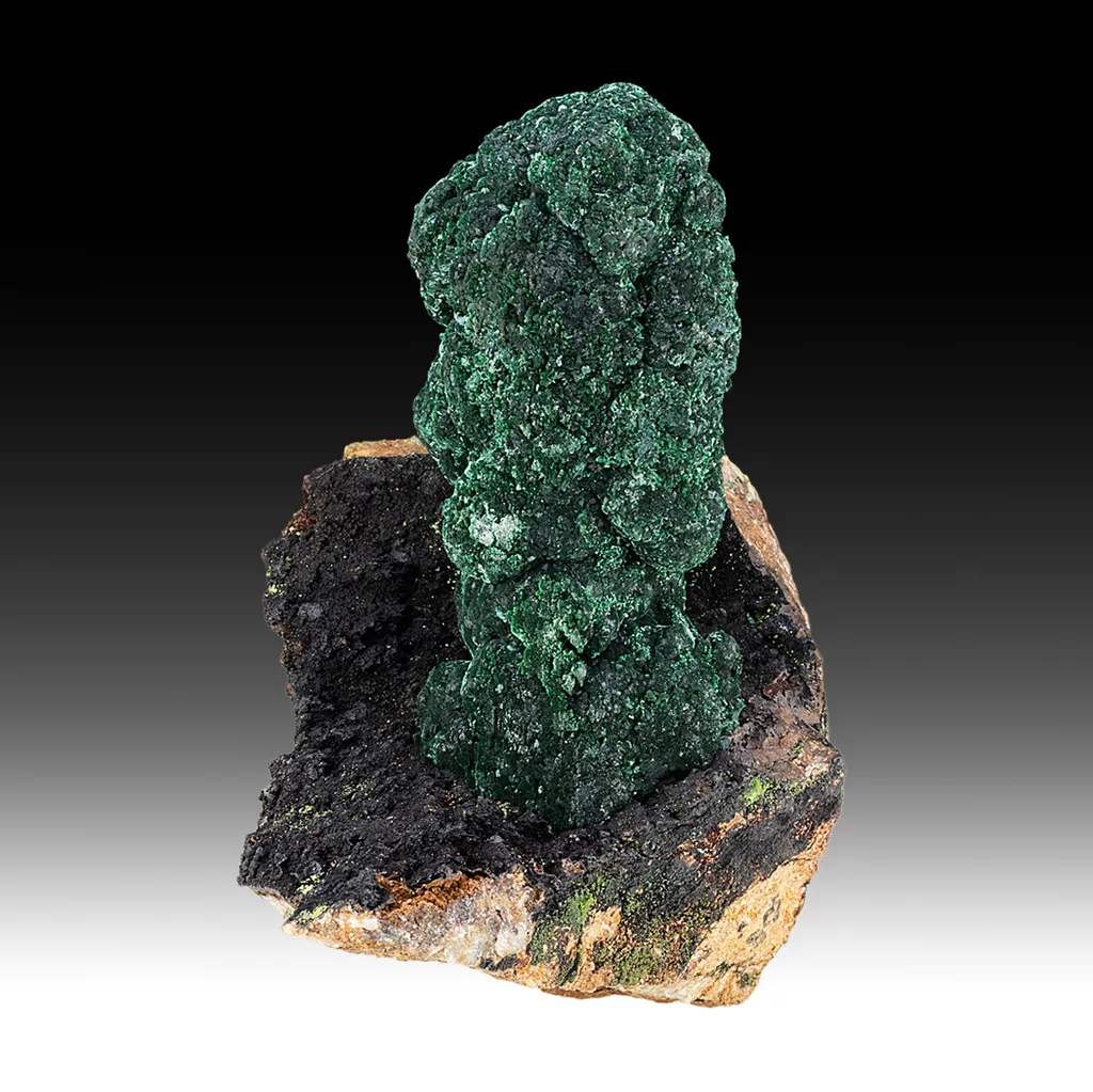 Malachite after Azurite image