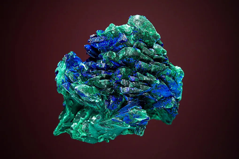 Malachite after Azurite image