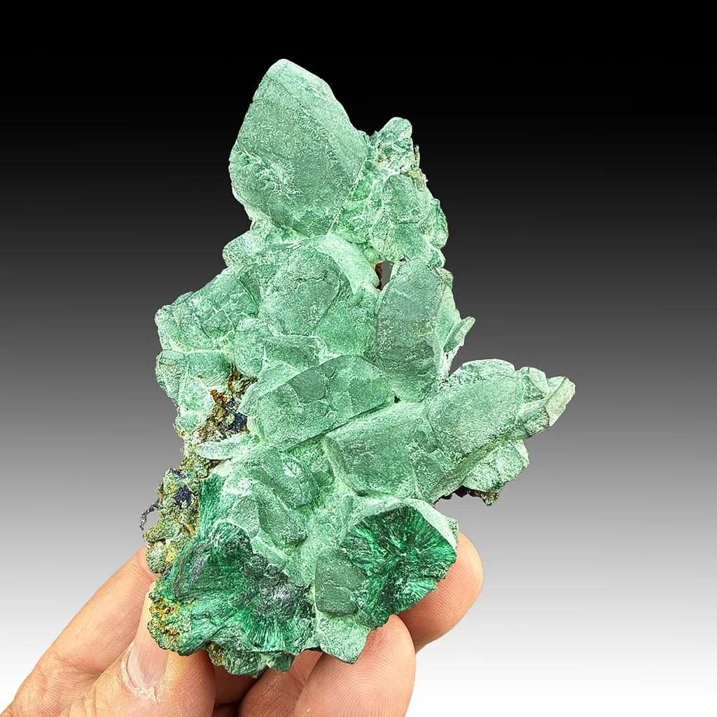 Malachite after Azurite image