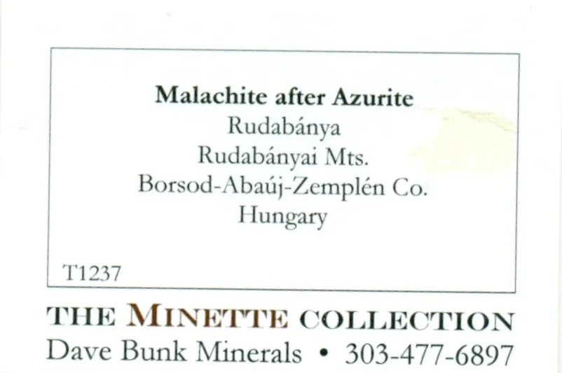 Malachite after Azurite - image 5