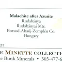 Malachite after Azurite - image 5