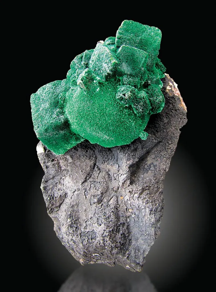 Malachite after Azurite image
