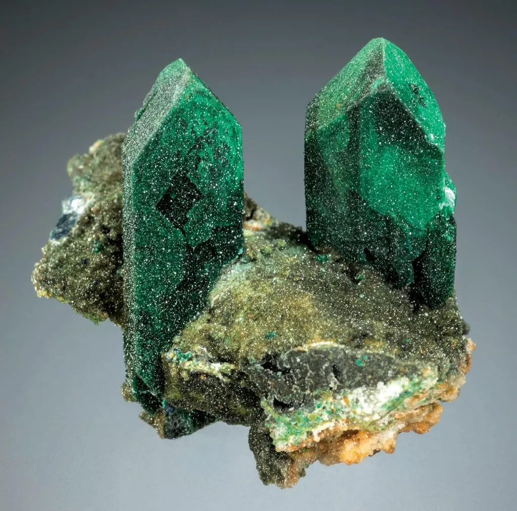 Malachite after Azurite image