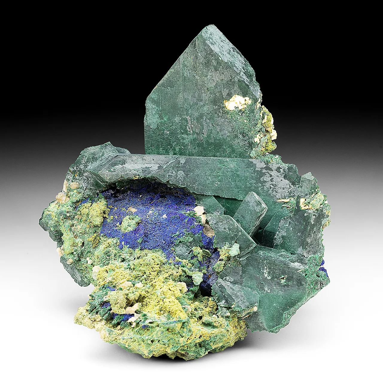 Malachite after Azurite - image 1