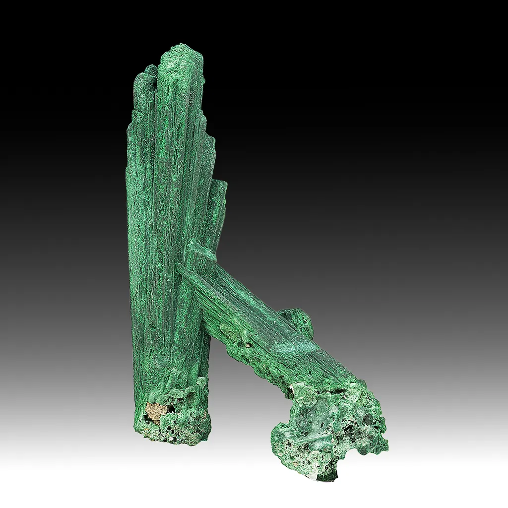 Malachite after Azurite image