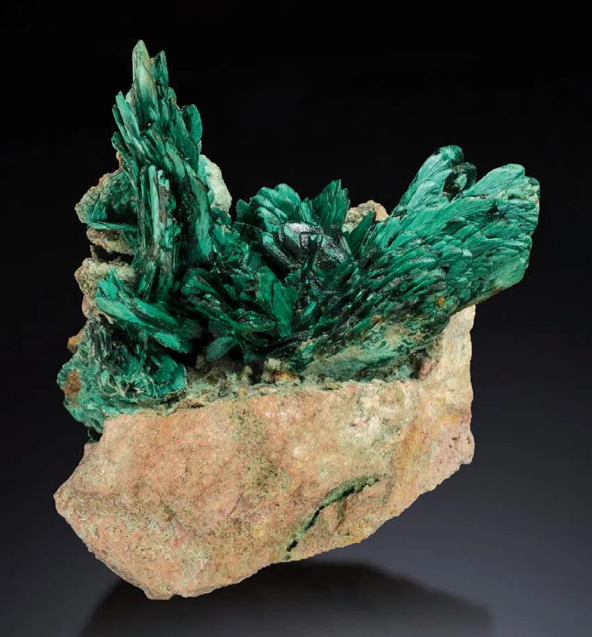 Malachite after Azurite image