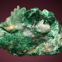 Malachite after Azurite after Quartz - image 3