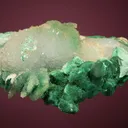 Malachite after Azurite after Quartz - image 5