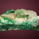 Malachite after Azurite after Quartz - image 4
