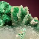 Malachite after Azurite after Quartz - image 2